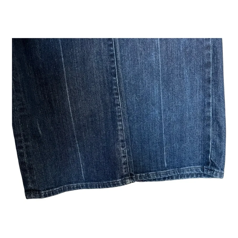 7 for all Mankind Bootcut Jeans Pink Stitching Womens Size 31 - Picture 8 of 13